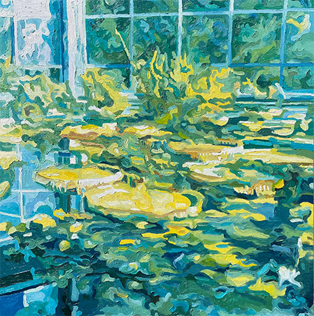 Greenwood Palmengarten Teichlilien, Palmengarten Frankfurt, William Greenwood, 2025